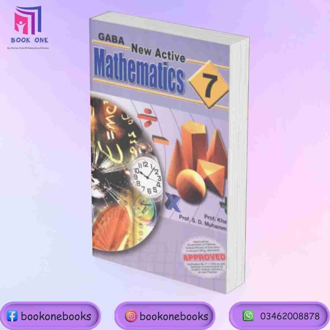 Gaba New Active Mathematics Book 7 Bookone Pk