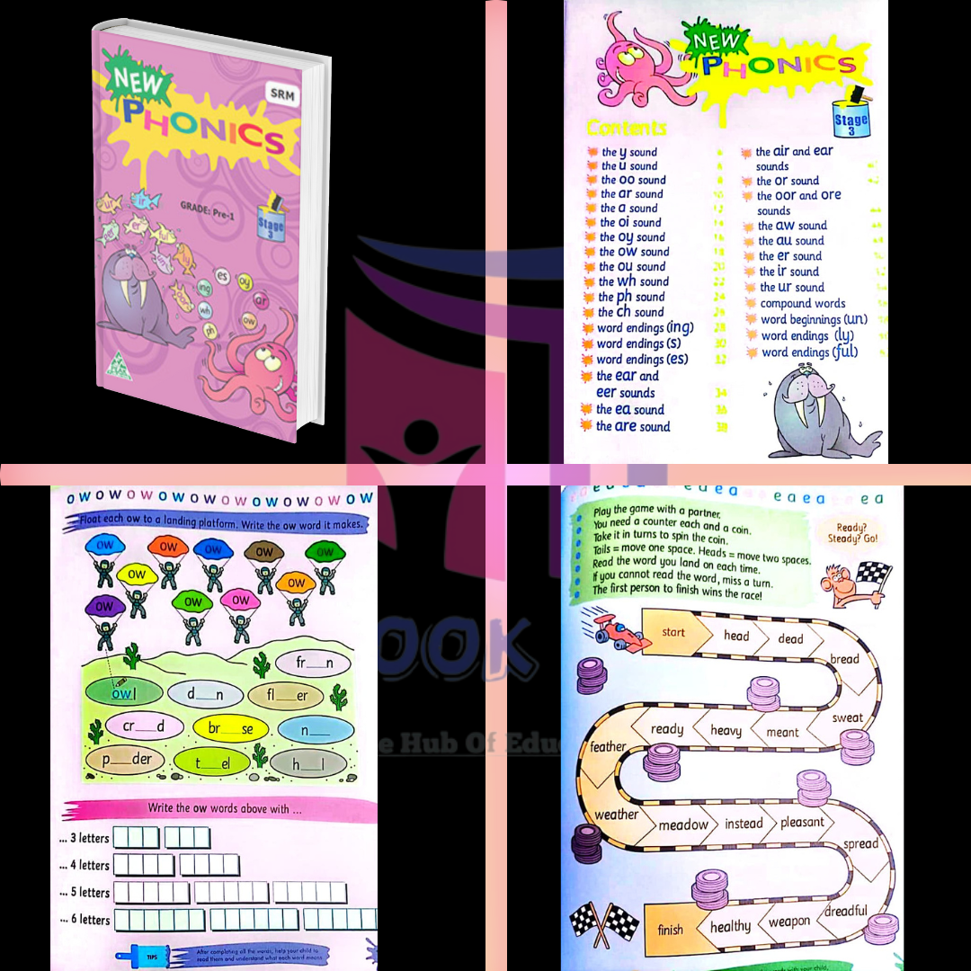 New Phonics Book 3 For Kindergarten