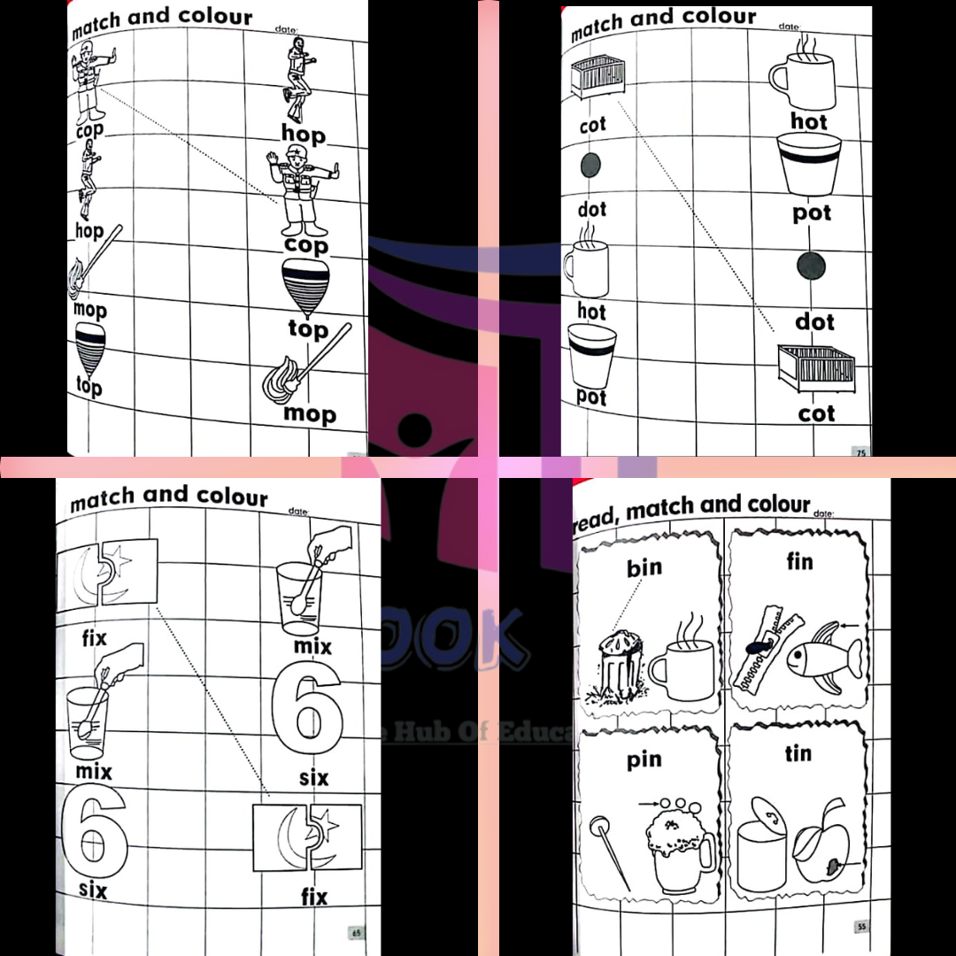 Economical Play Group Practice Copies (Pack of 4)