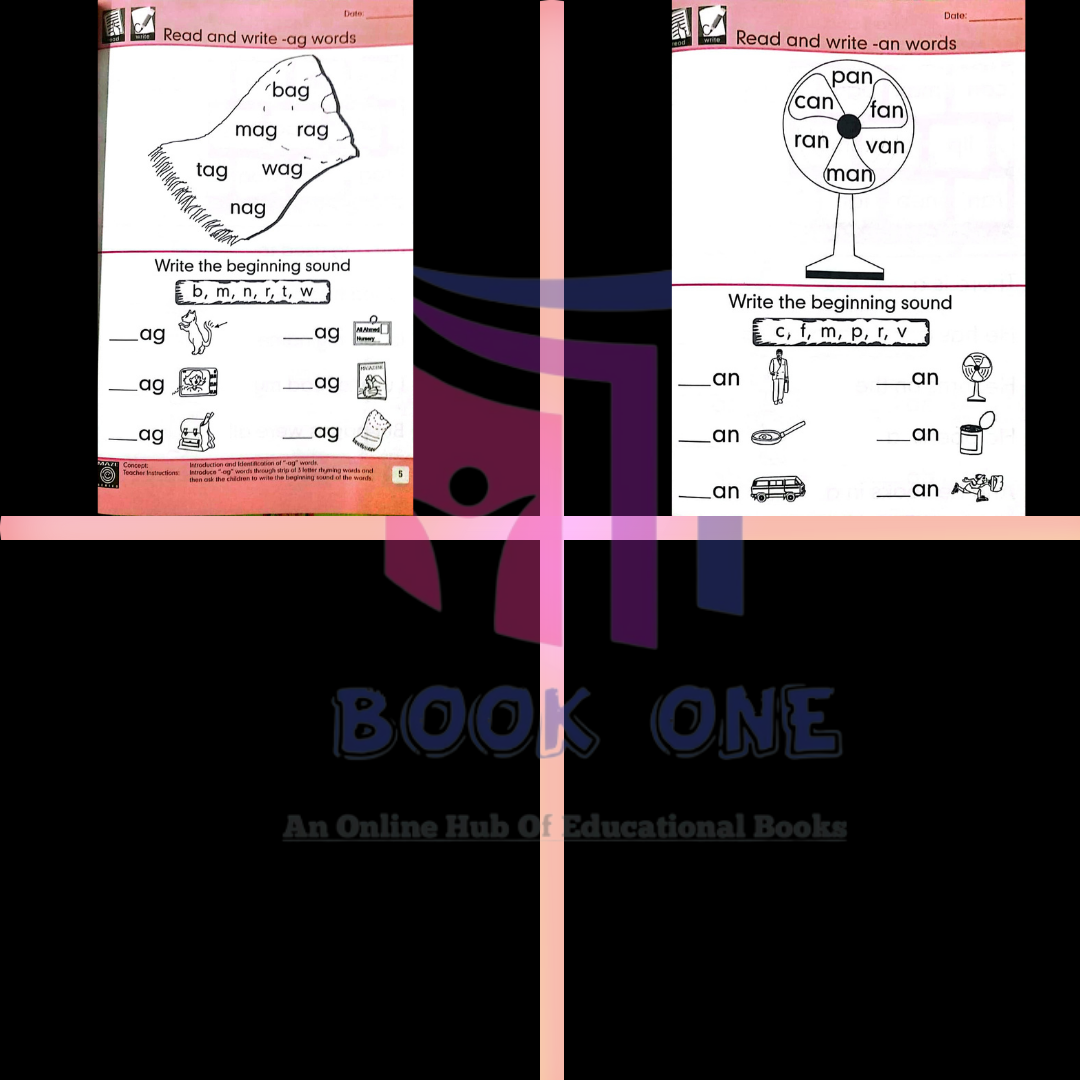 Maze Phonic Workbook Pre-year 3 For Kindergarten