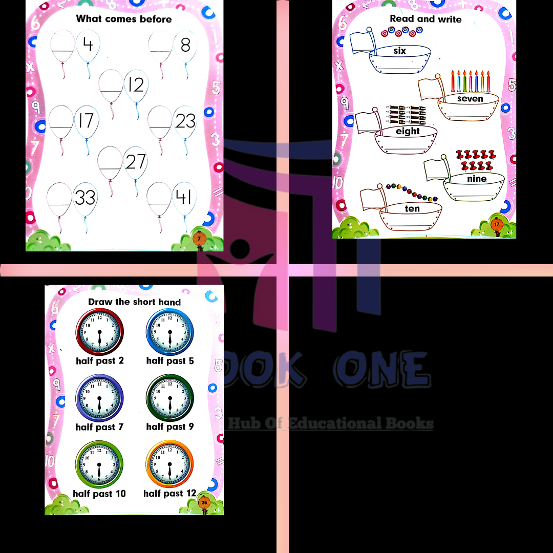 Maze Maths Write & Wipe  For Kindergarten