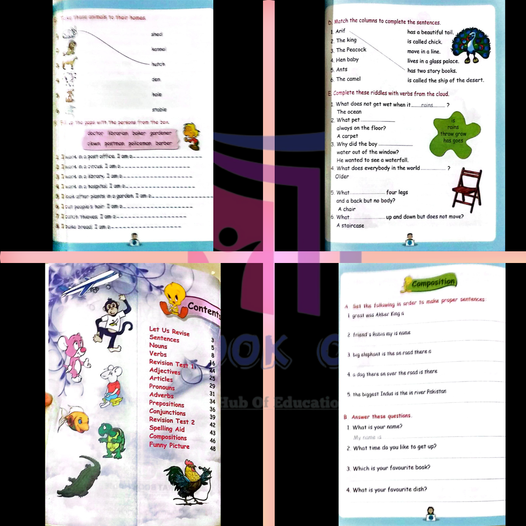 Children’s New Grammer Book With Composition 3