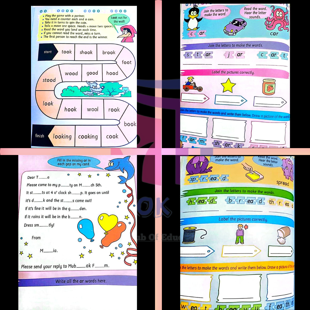 New Phonics Book 3 For Kindergarten