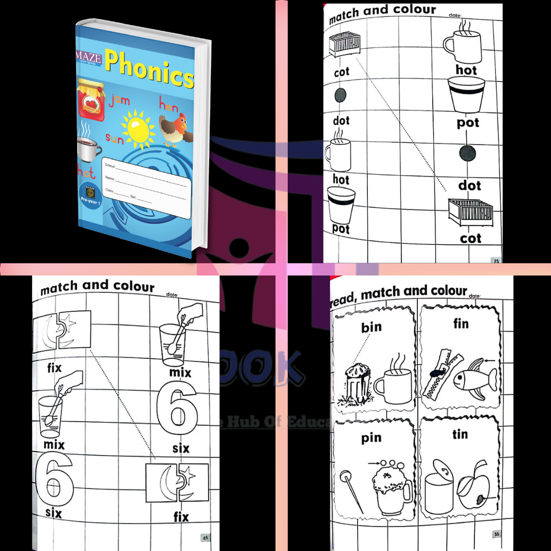 Maze Phonic Copy Pre-year 1 For Playgroup