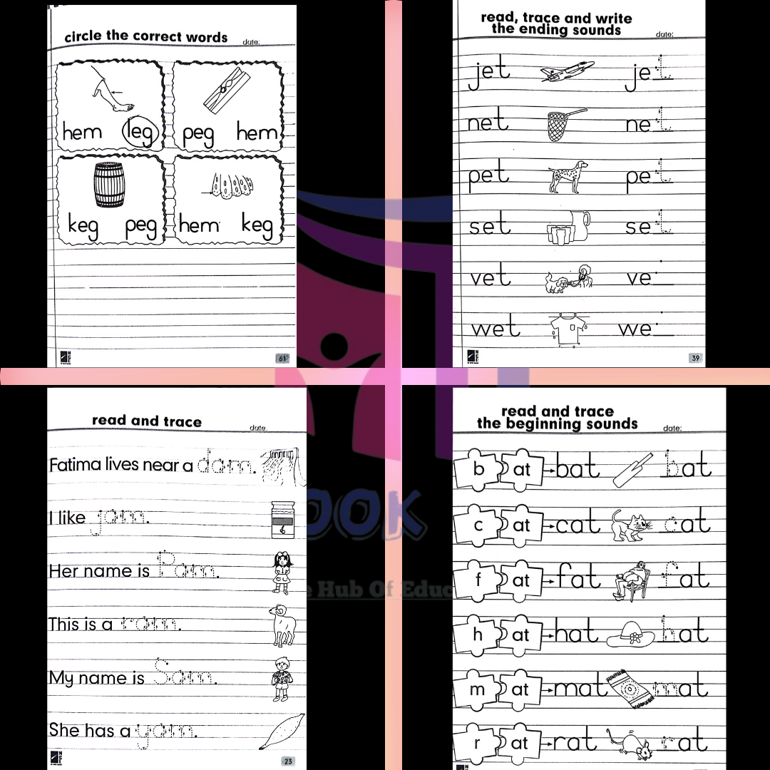 Maze Phonic Copy Pre-year 2 For Nursery