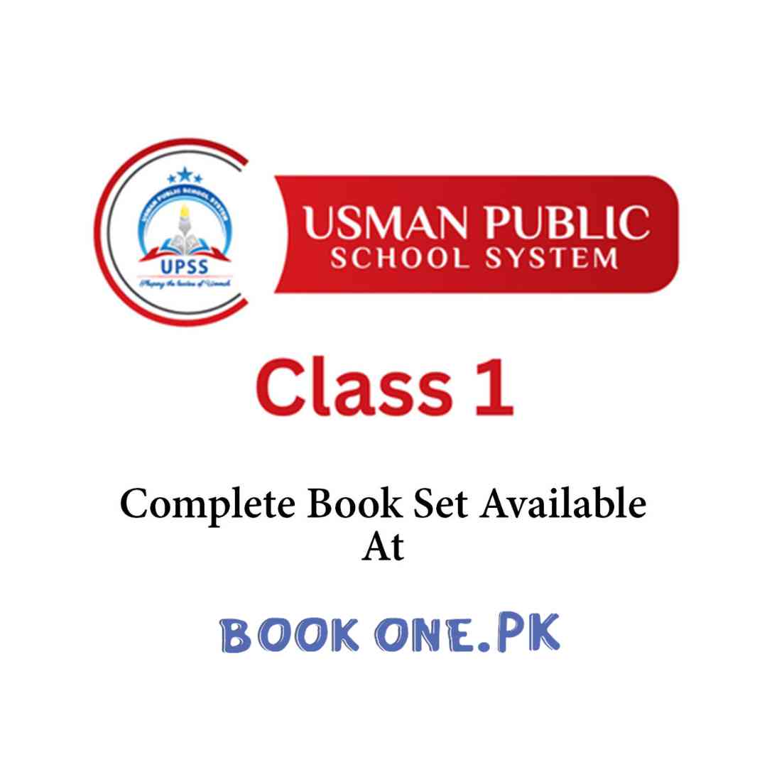 Usman Public School Books Set Class 1