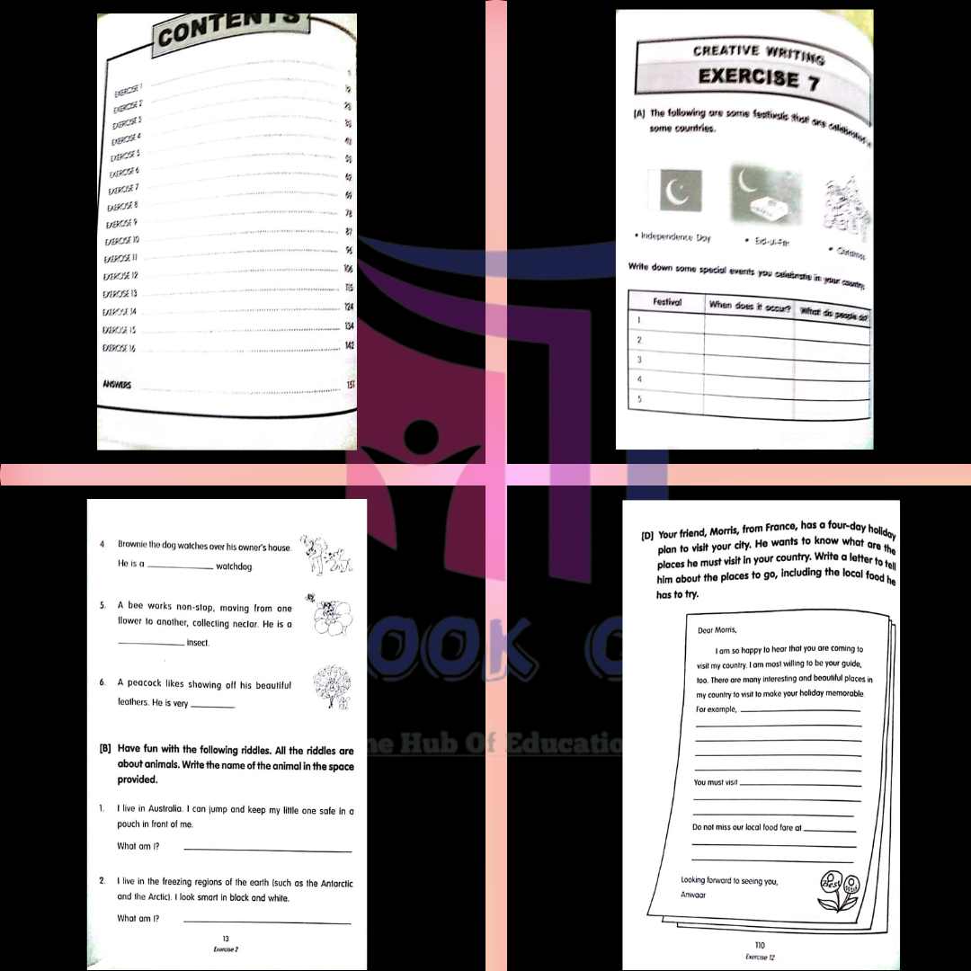 SAP CREATIVE WRITING BOOK 4