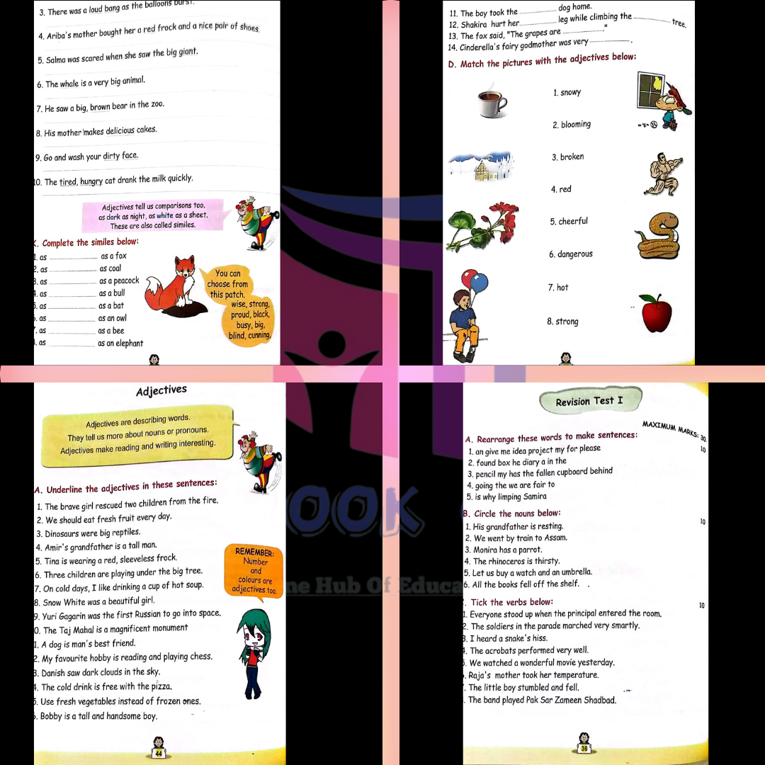 Children’s New Grammer Book With Composition 4
