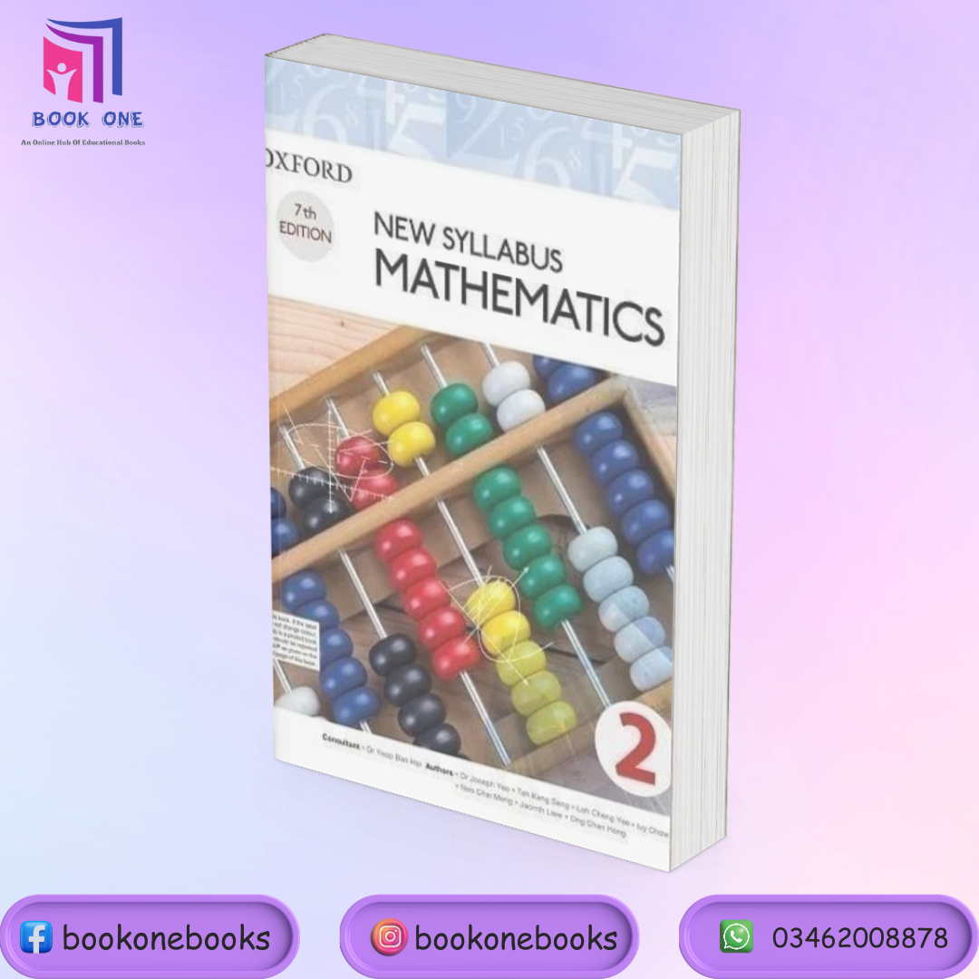 Oxford New Syllabus D Mathematics NSM Book 2 (D2) 7th Edition – BOOKONE.PK