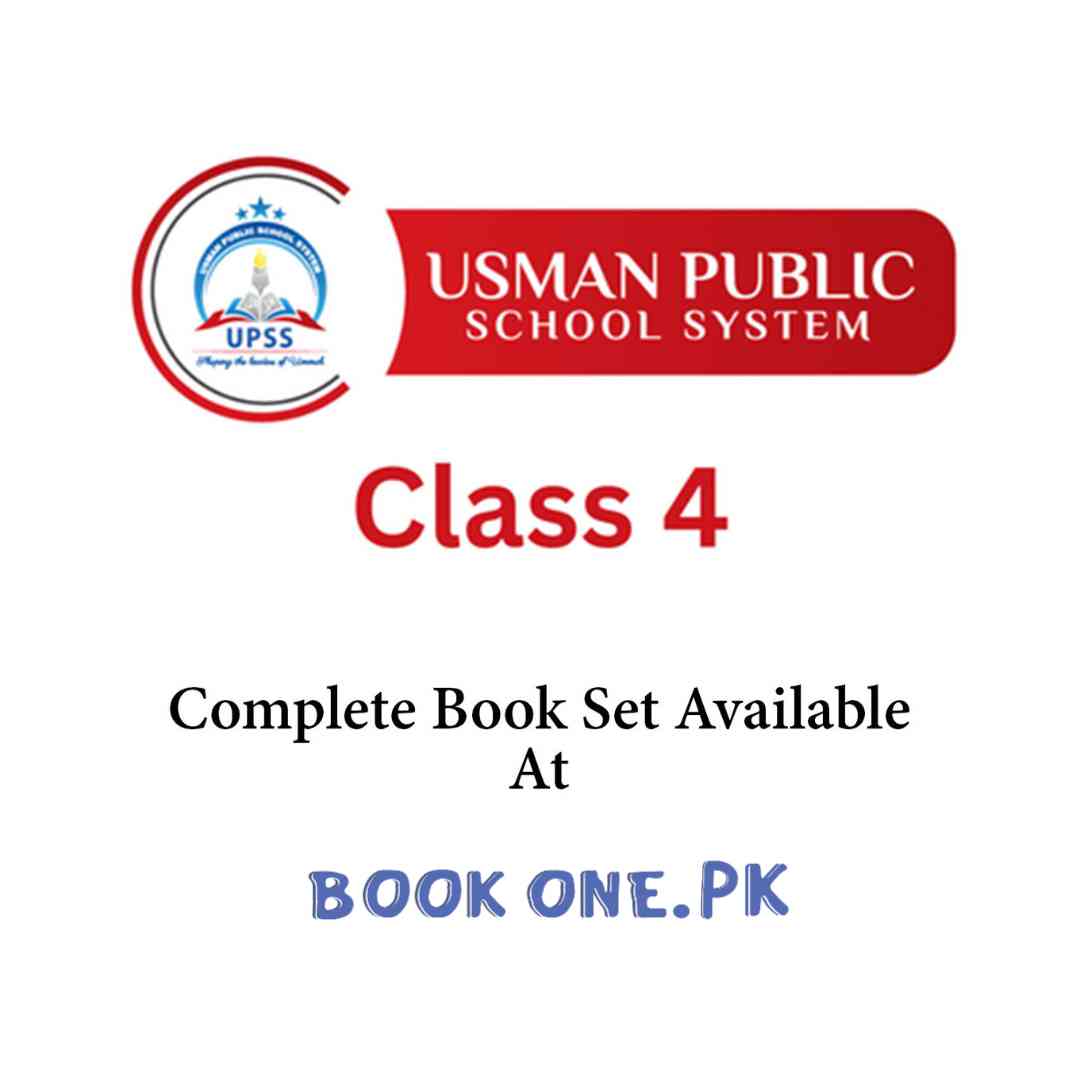 Usman Public School Books Set Class 4