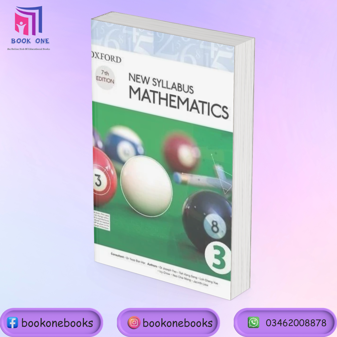 Oxford New Syllabus D Mathematics NSM Book 3 (D3) 7th Edition – BOOKONE.PK