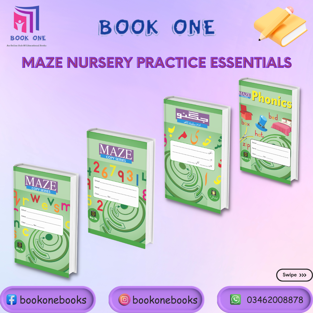 Economical Nursery Practice Copies (Pack of 4)