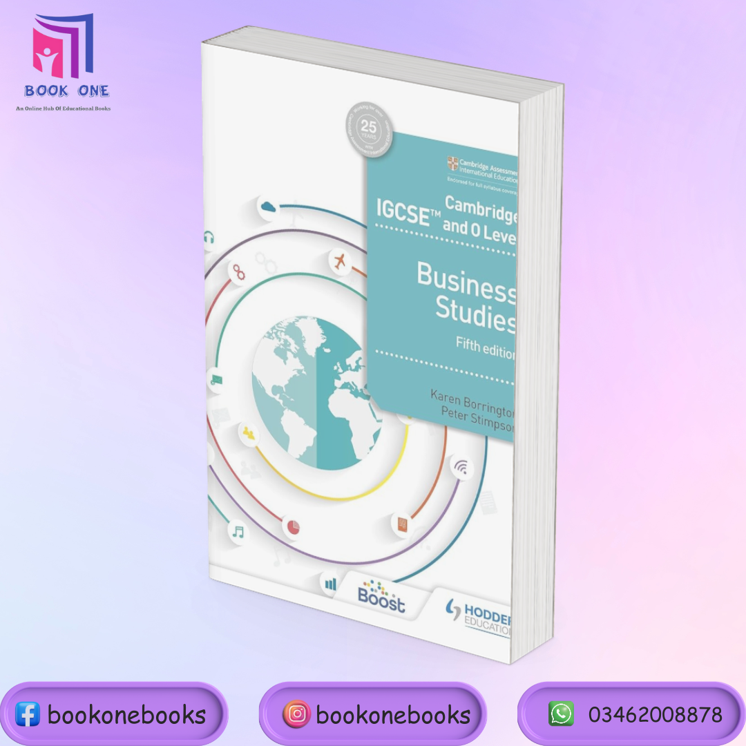 Cambridge IGCSE & O Level Business Studies 5th Edition South Asian Edi ...