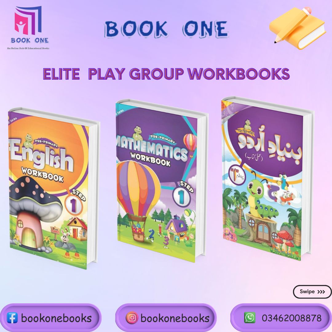 Play Group Workbooks Bundle (Pack of 3 Books)