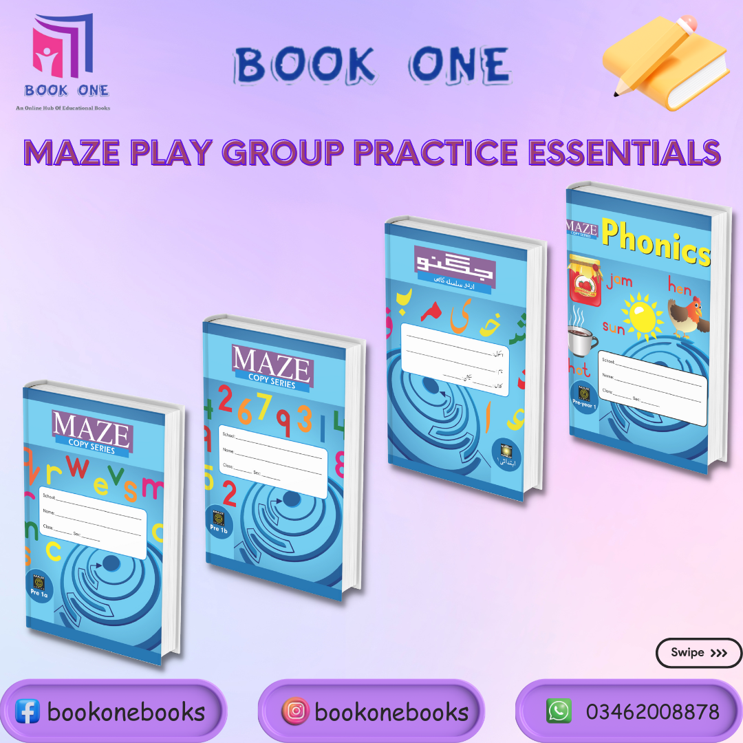 Economical Play Group Practice Copies (Pack of 4)