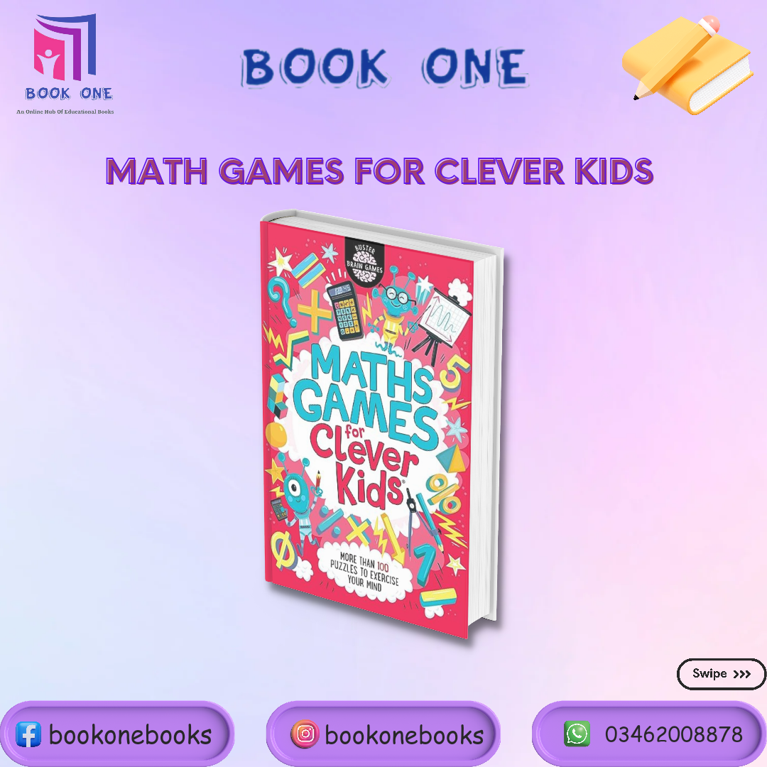 MATH GAMES FOR CLEVER KIDS – BOOKONE.PK