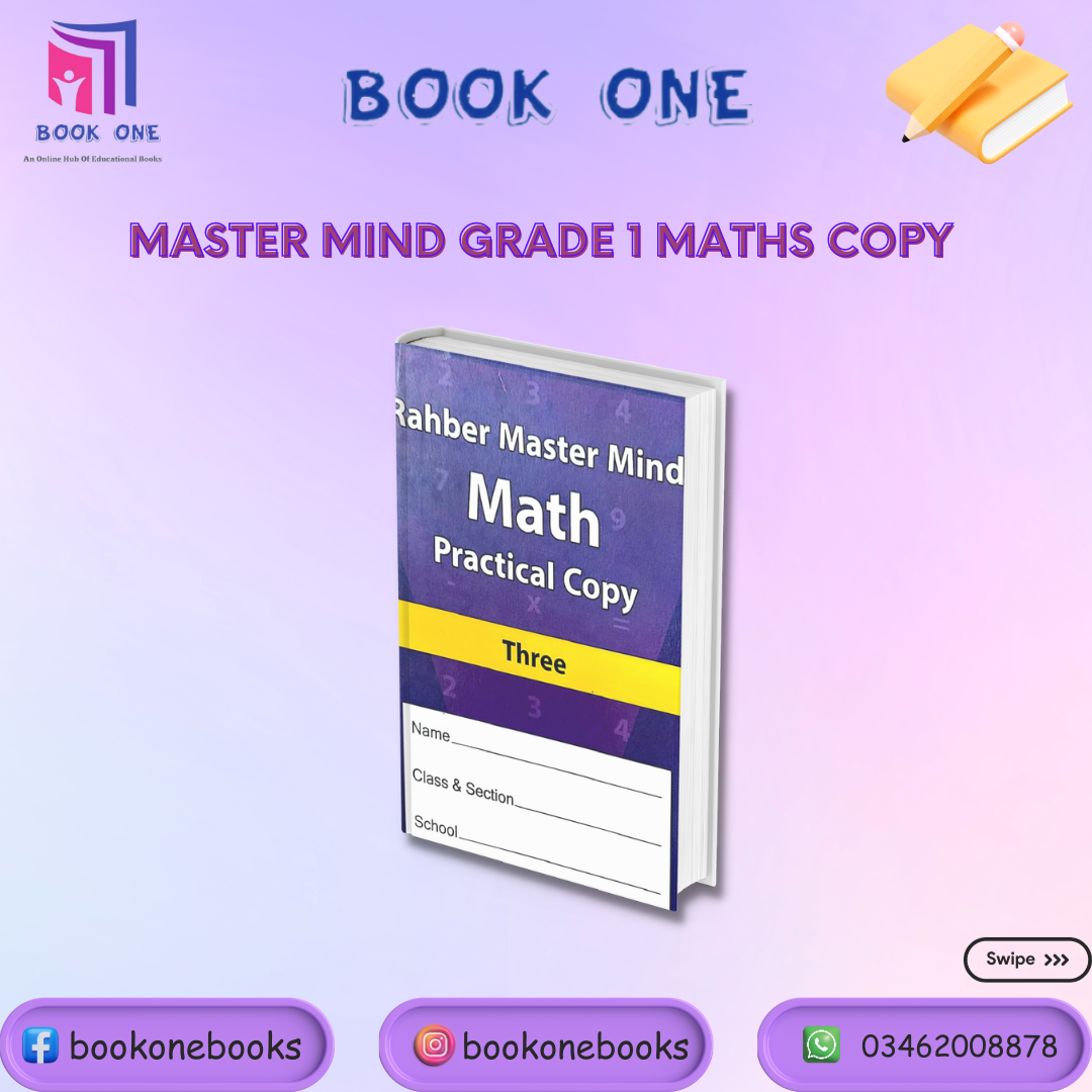 Master Mind Maths Practice Copy Grade 1