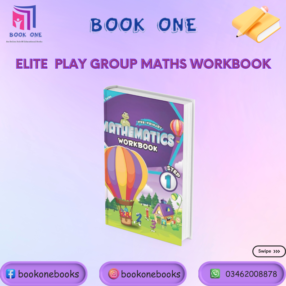 Elite Pre Primary Mathematics Workbook Step 1