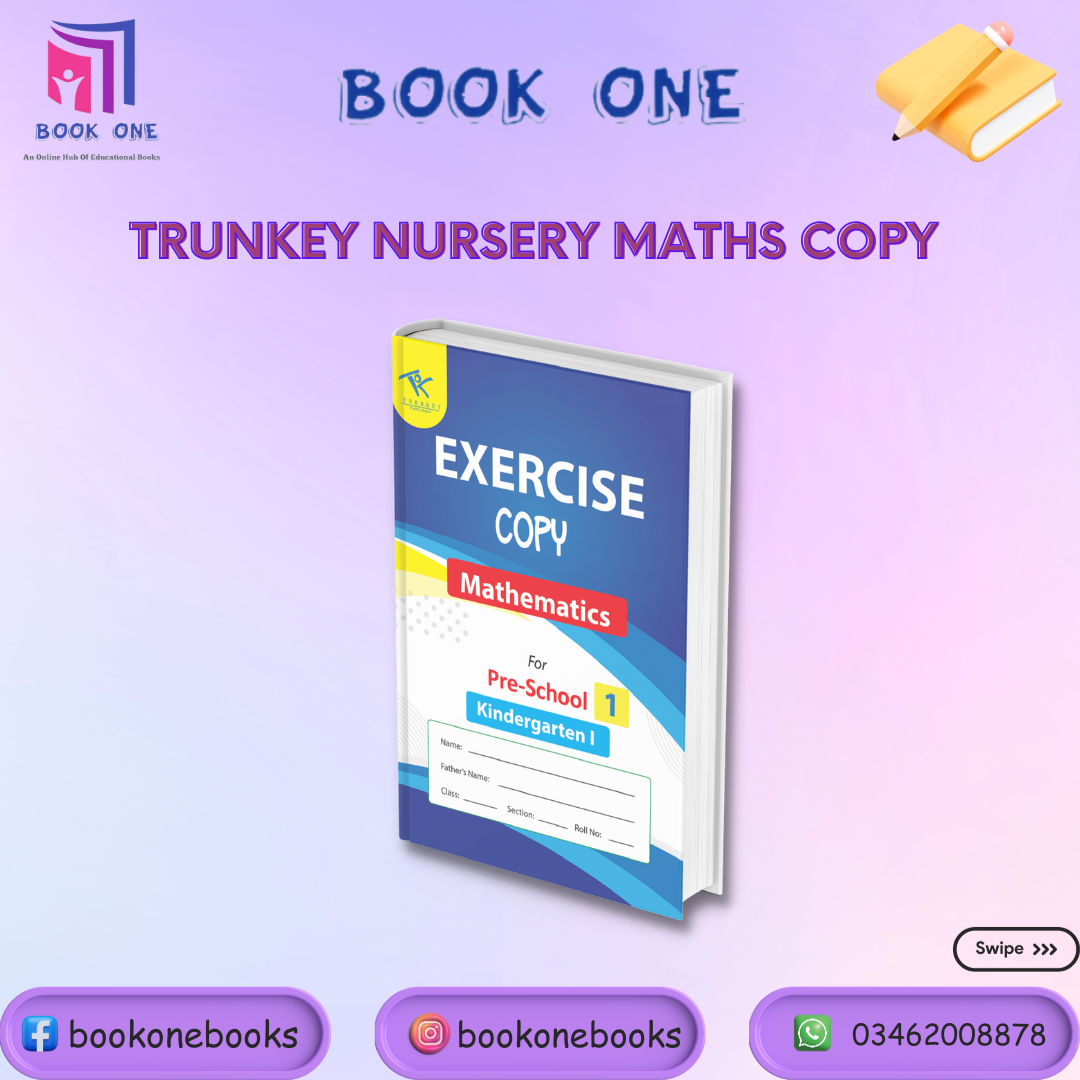 Exercise Copy Maths Pre School 1