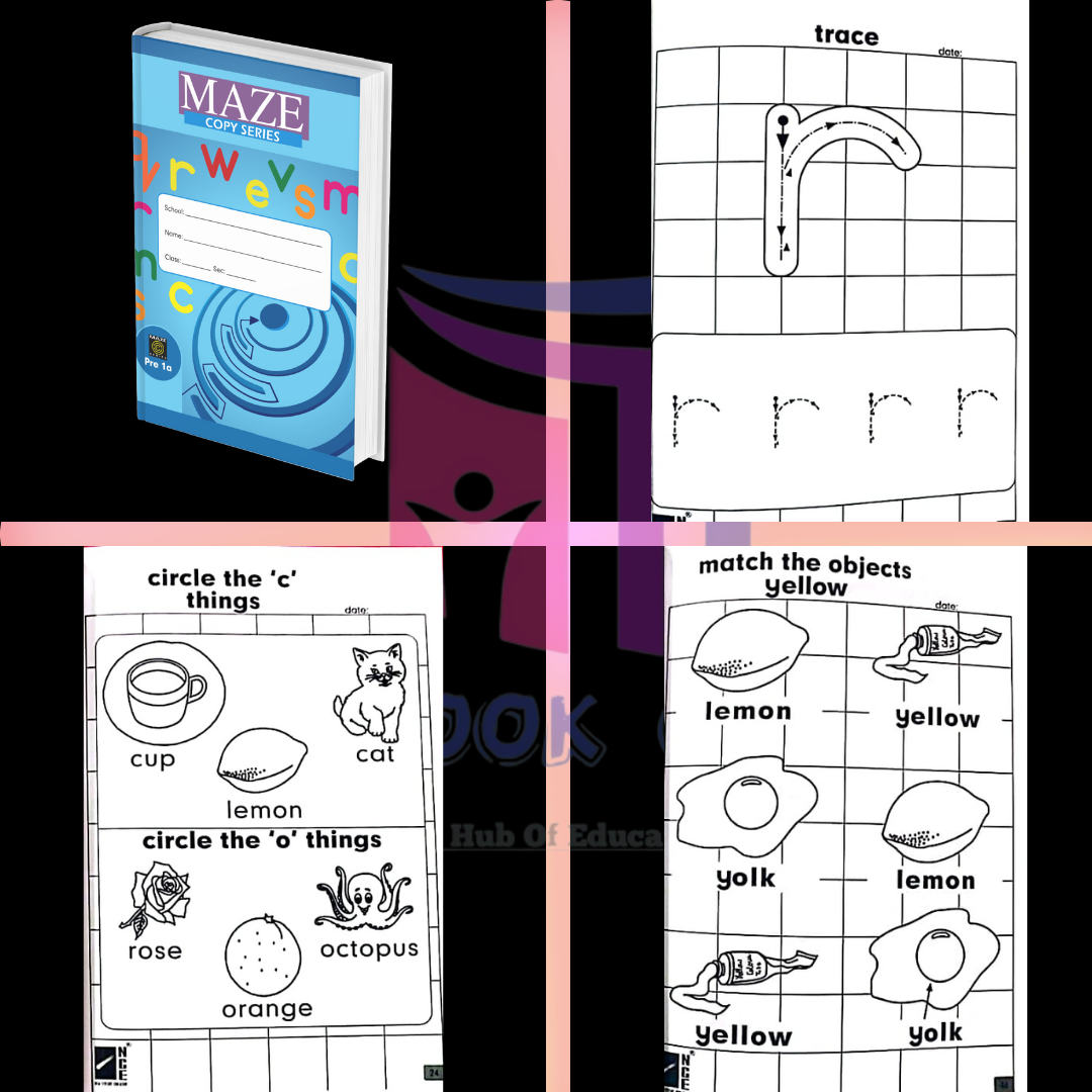 Economical Play Group Practice Copies (Pack of 4)