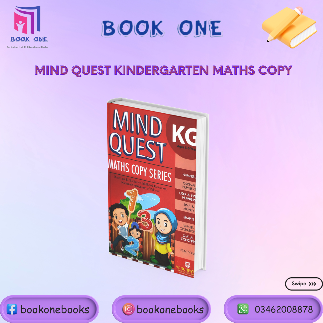 Mind Quest Maths Copy Kindergarten