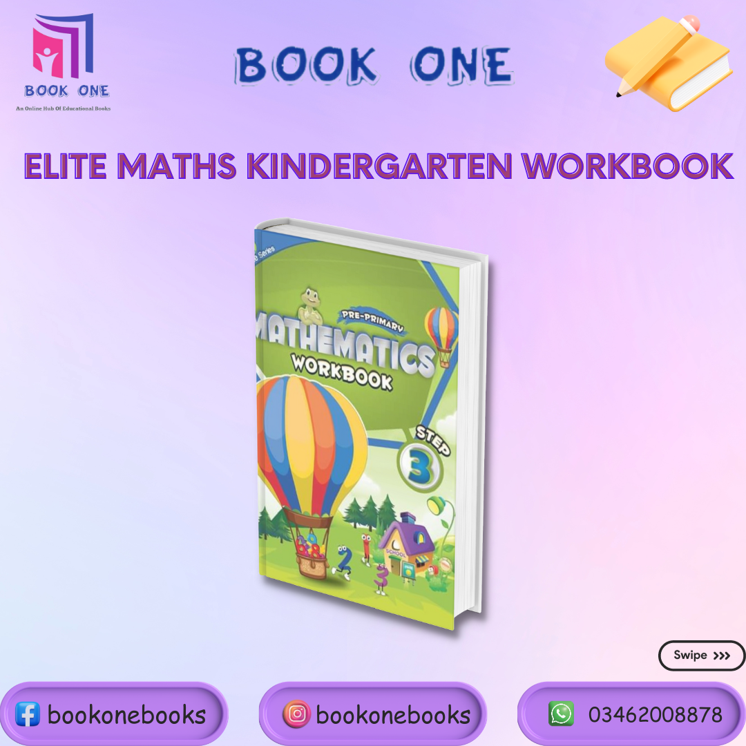 Elite Pre Primary Mathematics Workbook Step 3