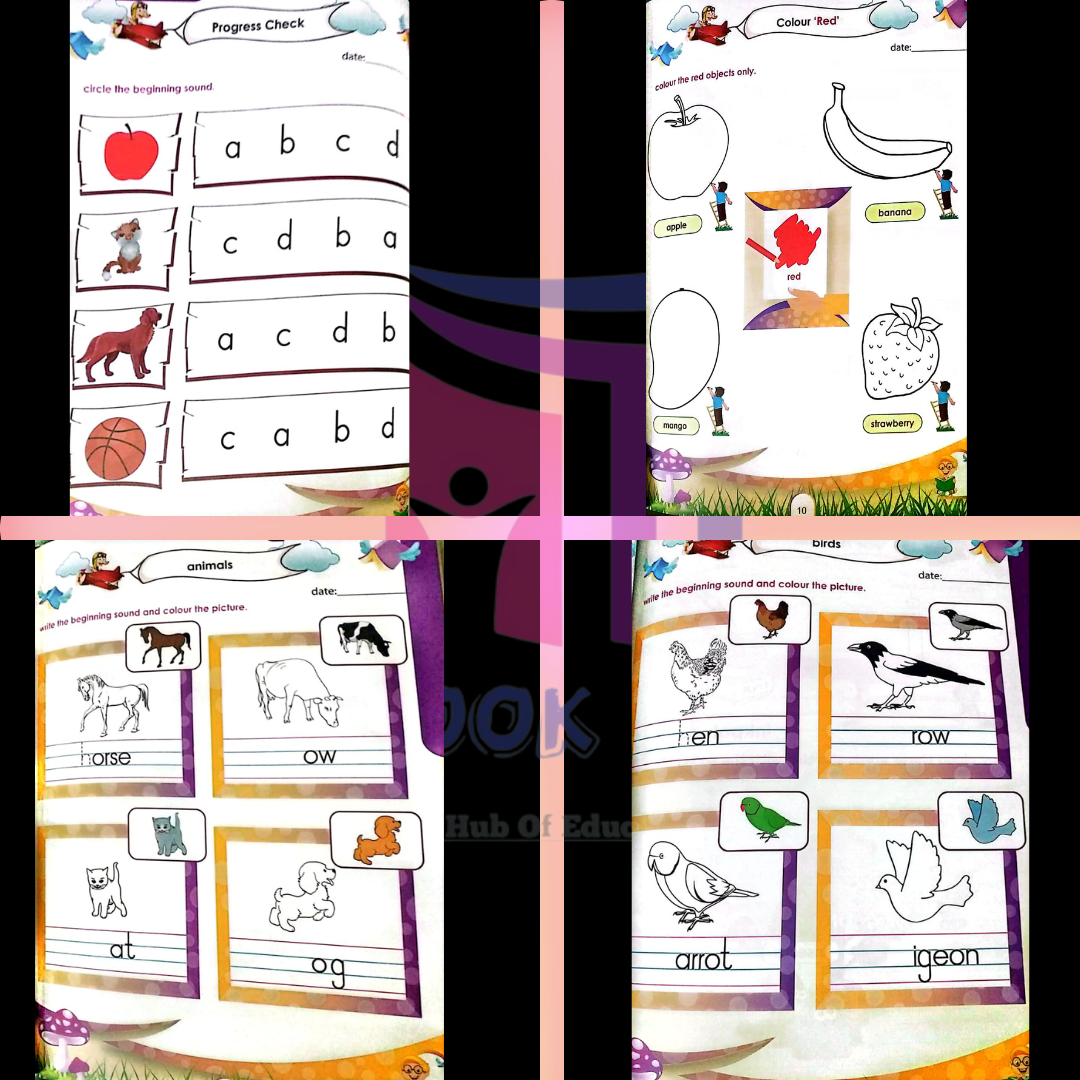 Nursery Workbooks Bundle (Pack of 3 Books)