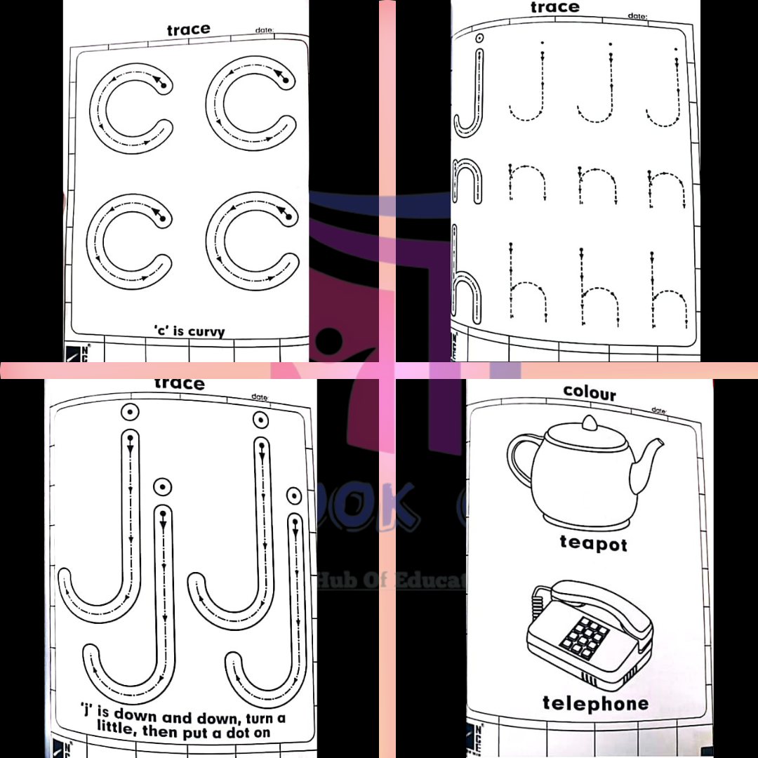Economical Play Group Practice Copies (Pack of 4)