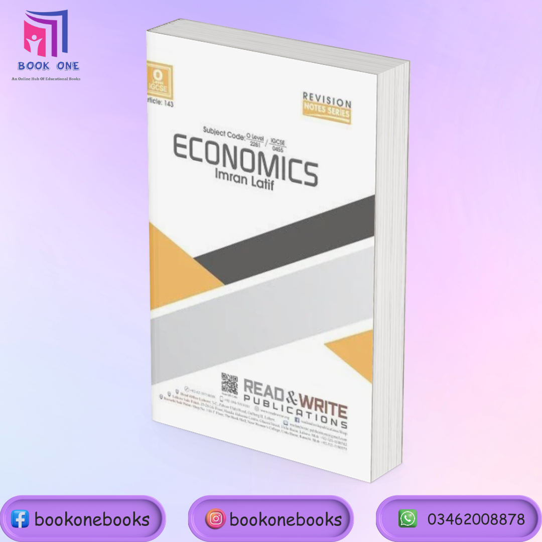 Economics O Level/IGCSE Notes by Imran Latif Art #143 – BOOKONE.PK