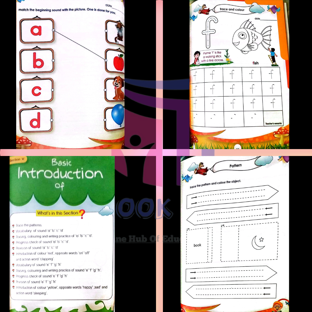 Play Group Workbooks Bundle (Pack of 3 Books)