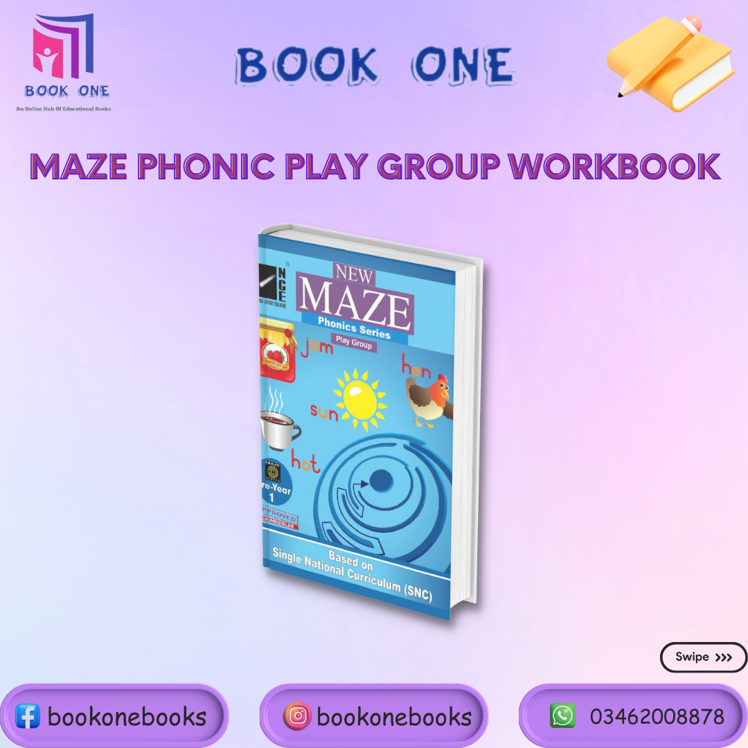 Maze Phonic Workbook Pre-year 1 For Playgroup