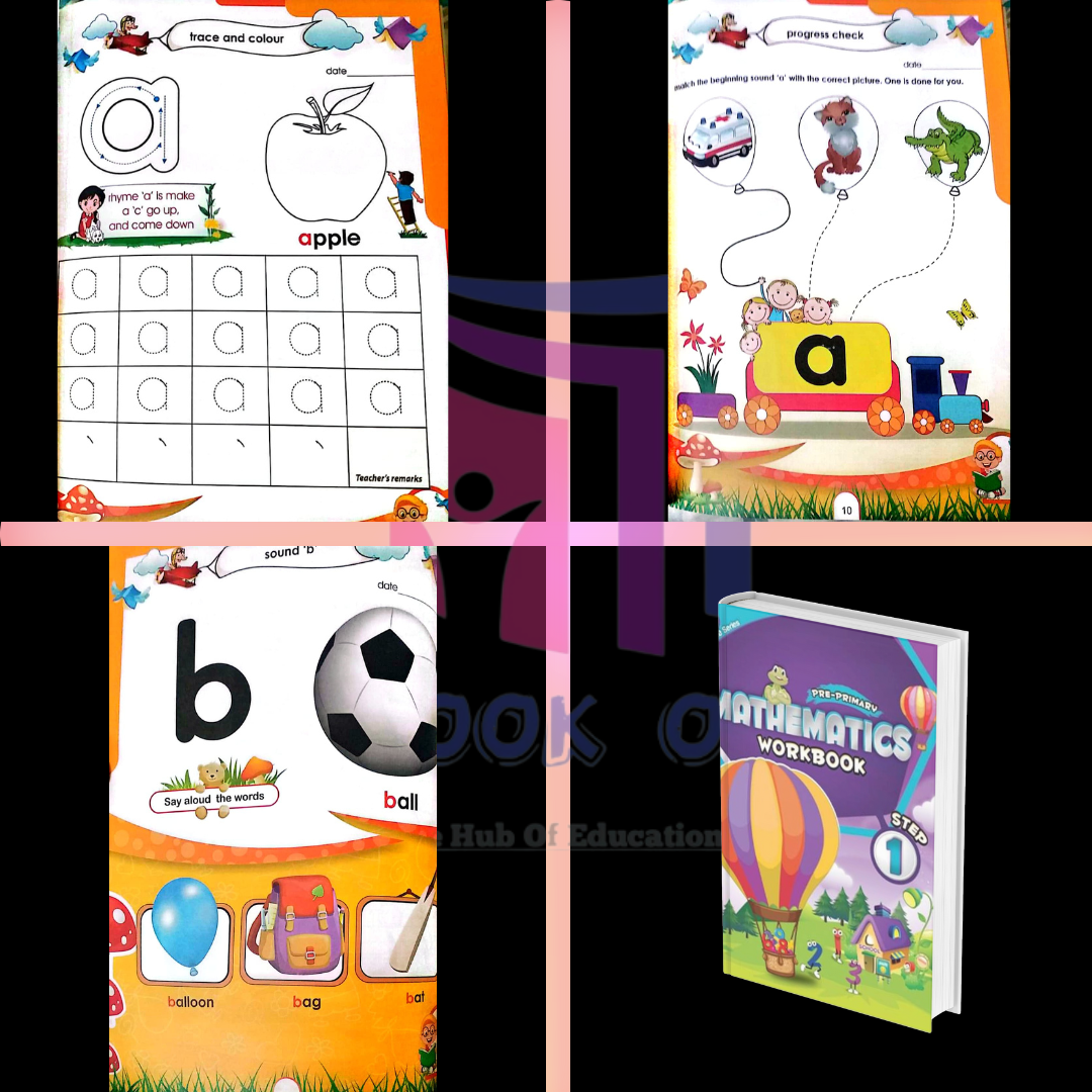 Play Group Workbooks Bundle (Pack of 3 Books)