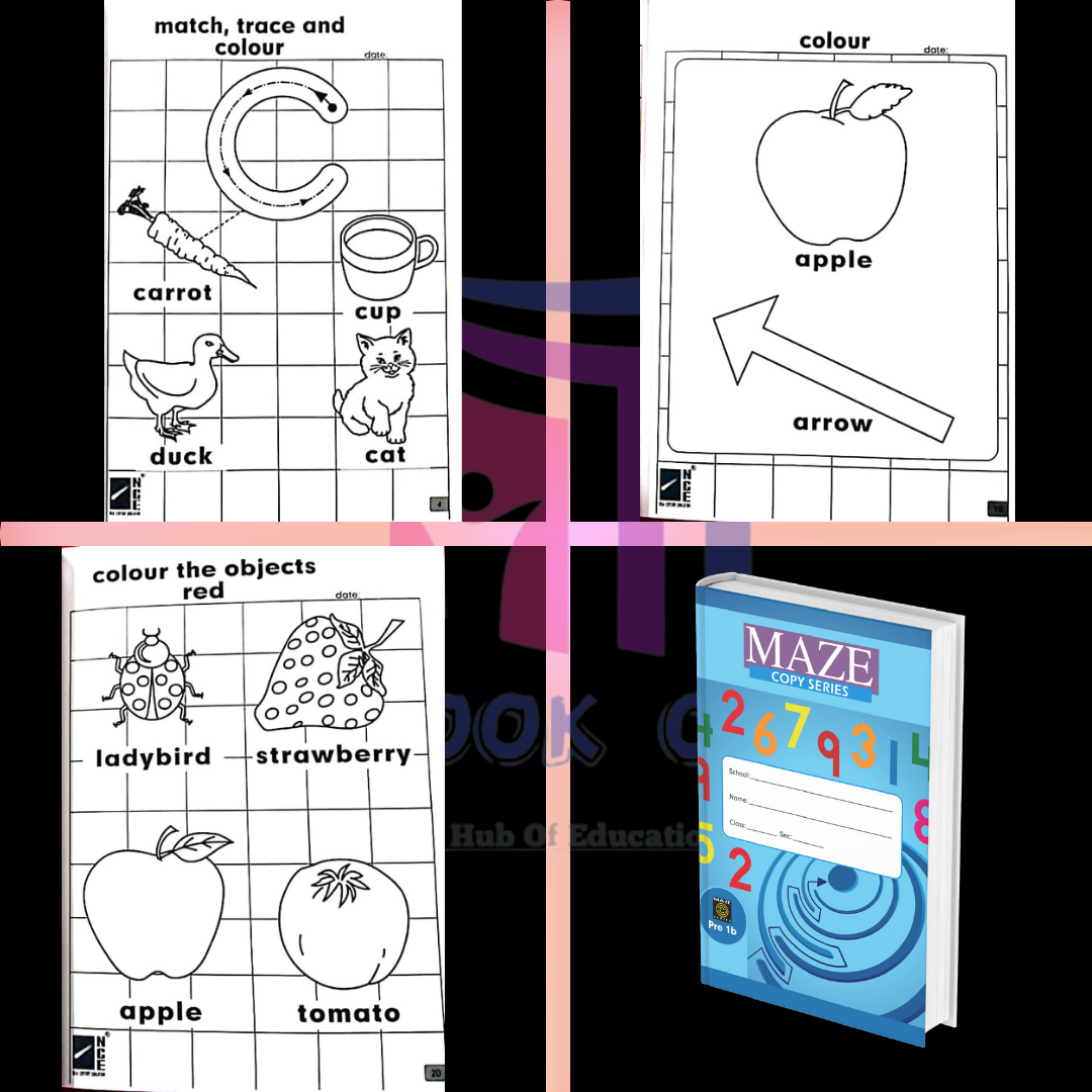 Economical Play Group Practice Copies (Pack of 4)
