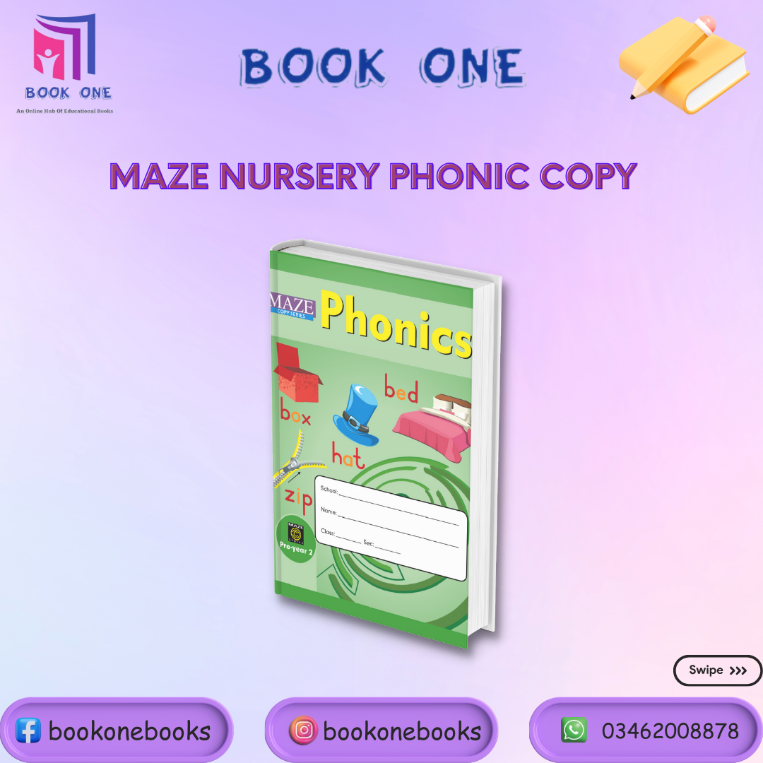 Maze Phonic Copy Pre-year 2 For Nursery