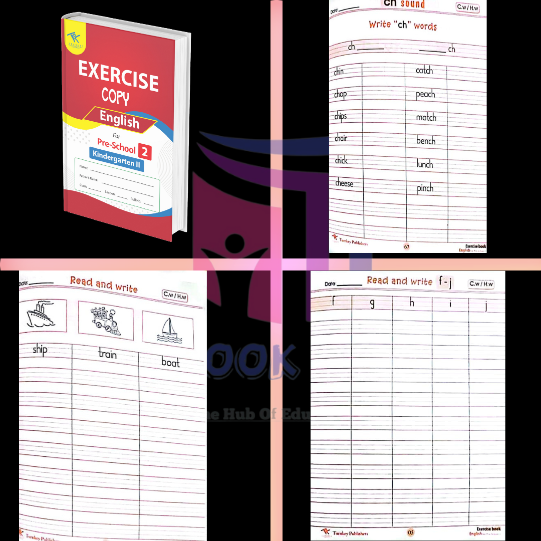 Exercise Copy English Pre School 2