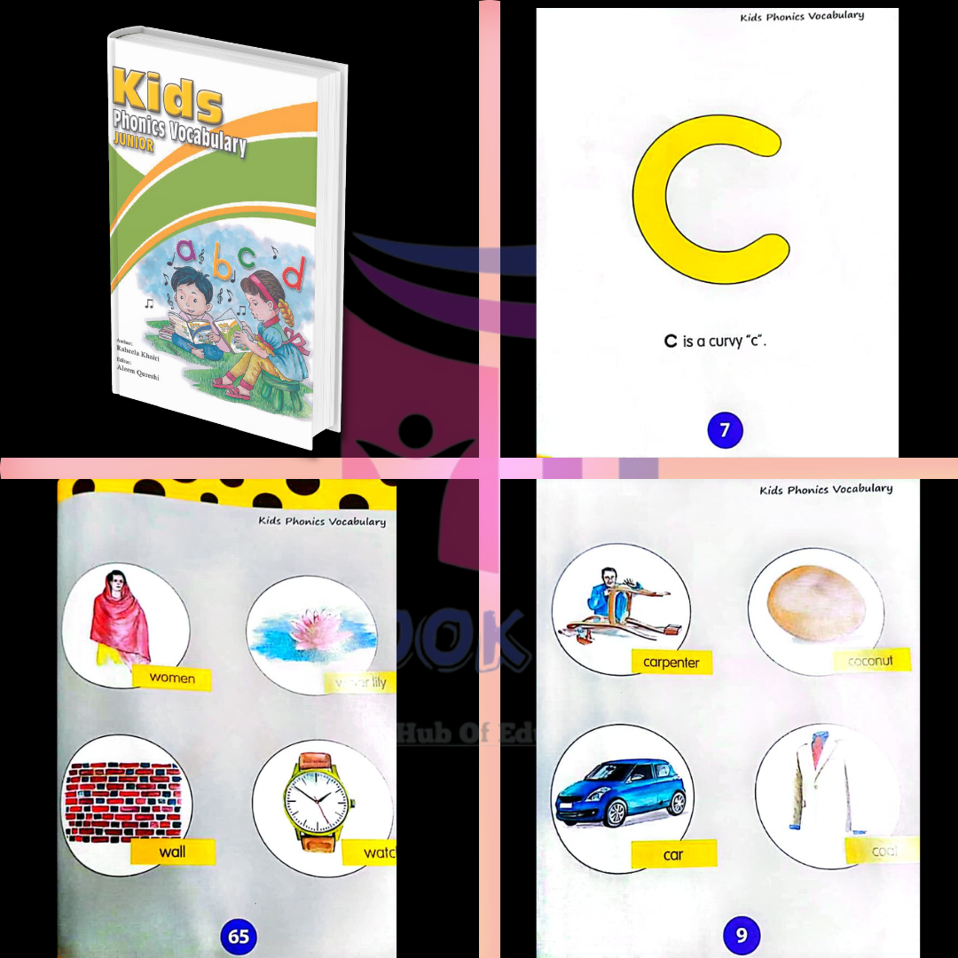 Kids Phonics Vocabulary Junior For Nursery