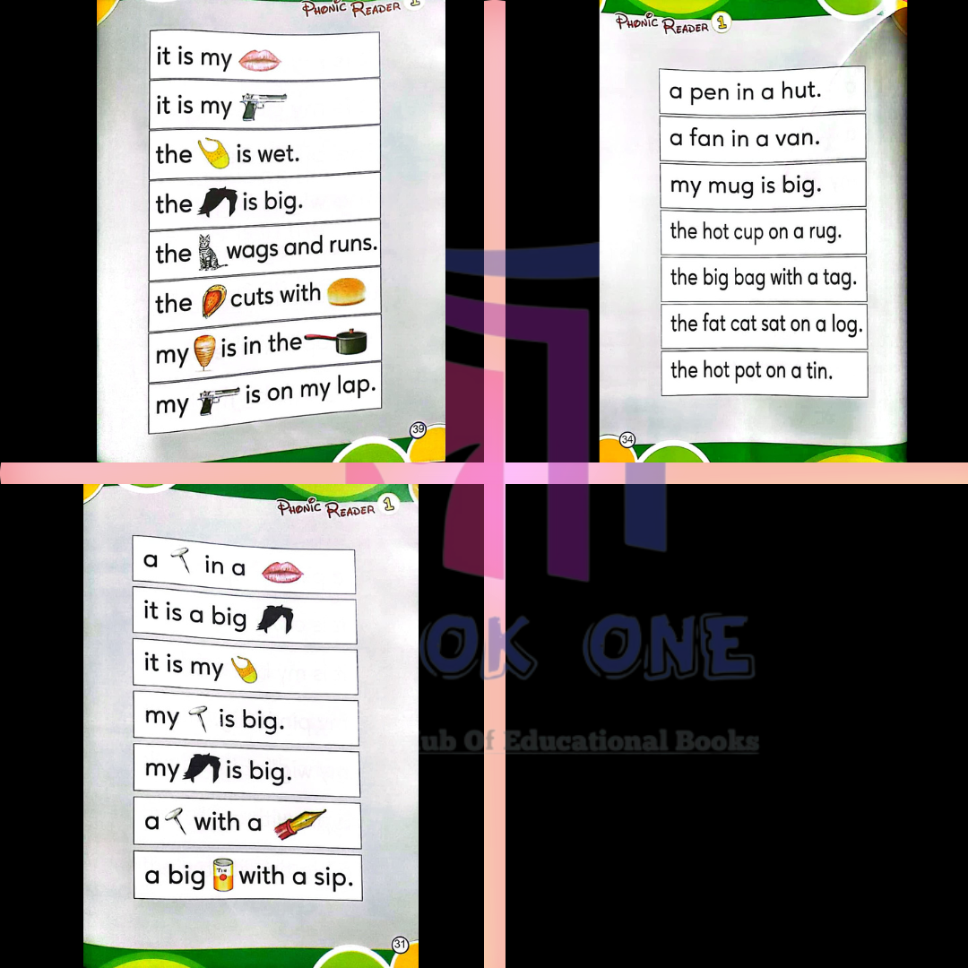 Phonic Reader 1 For Nursery