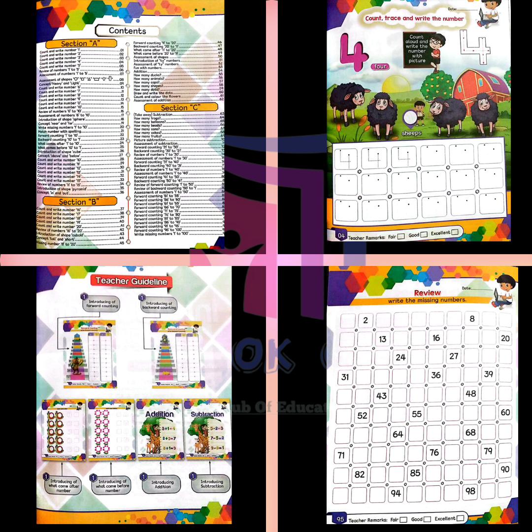 Nursery Workbooks Bundle (Pack of 3 Books)