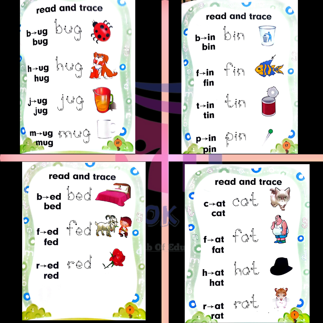 Maze phonic Write & Wipe  For Nursery