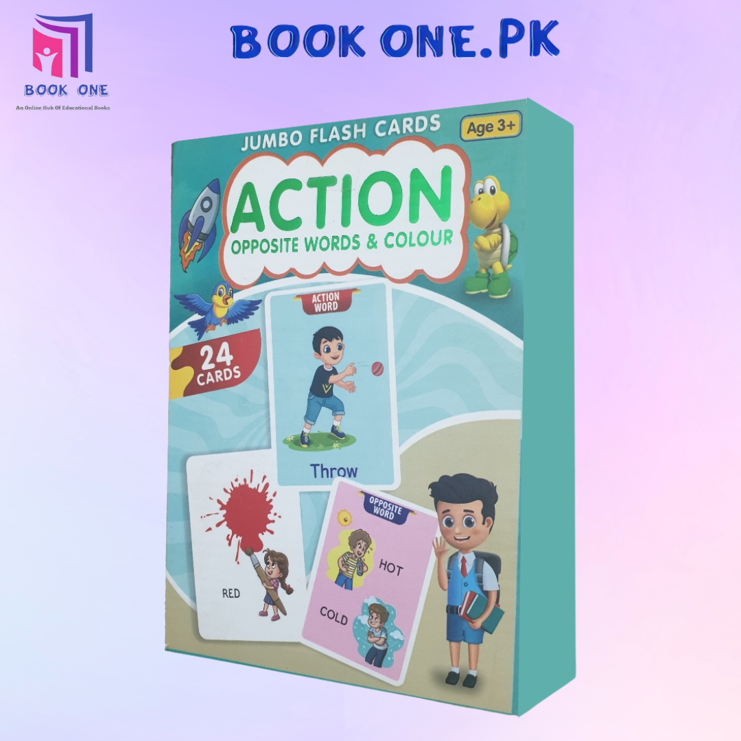 Jumbo Action Flash Cards (24 cards)