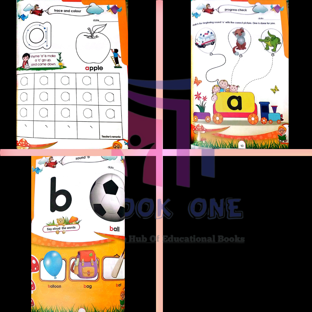 Elite Pre Primary English Workbook Step 1