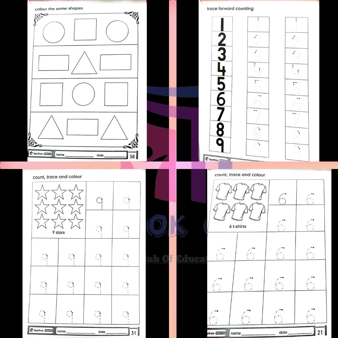 Building Mathematics Worksheet level B – BOOKONE.PK