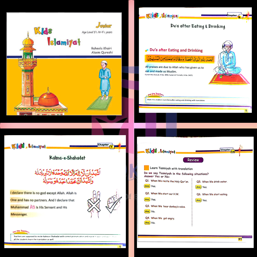 Kids Islamiyat Junior For Nursery