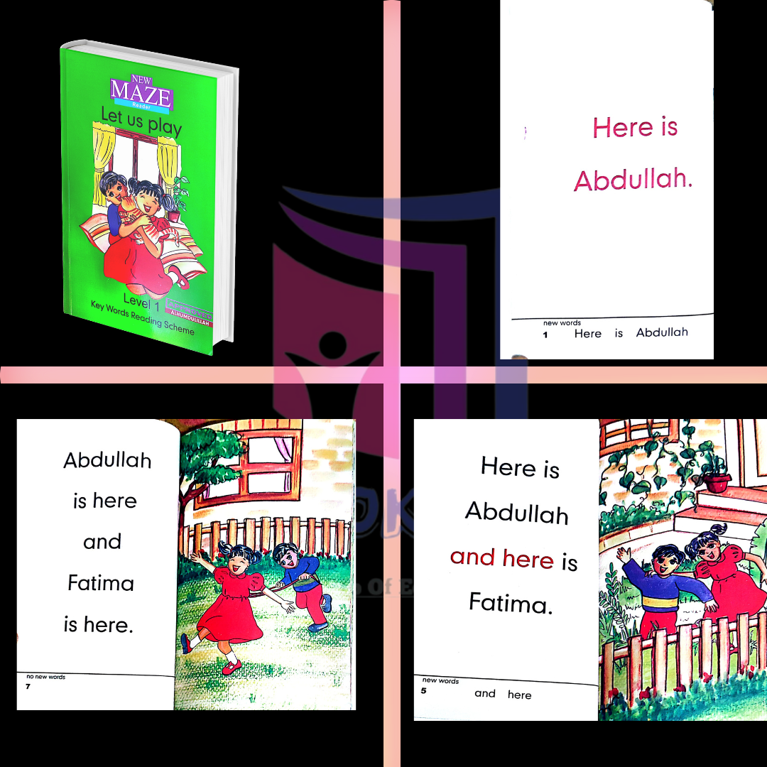 Maze Reader Level 1 For Playgroup