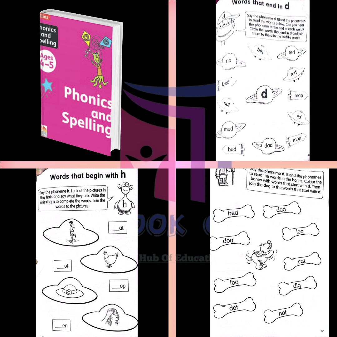 Collins Phonics And Spelling Age 4-5