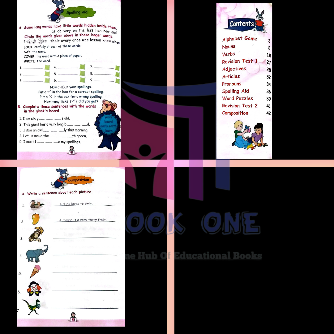 Children’s New Grammer Book With Composition 1