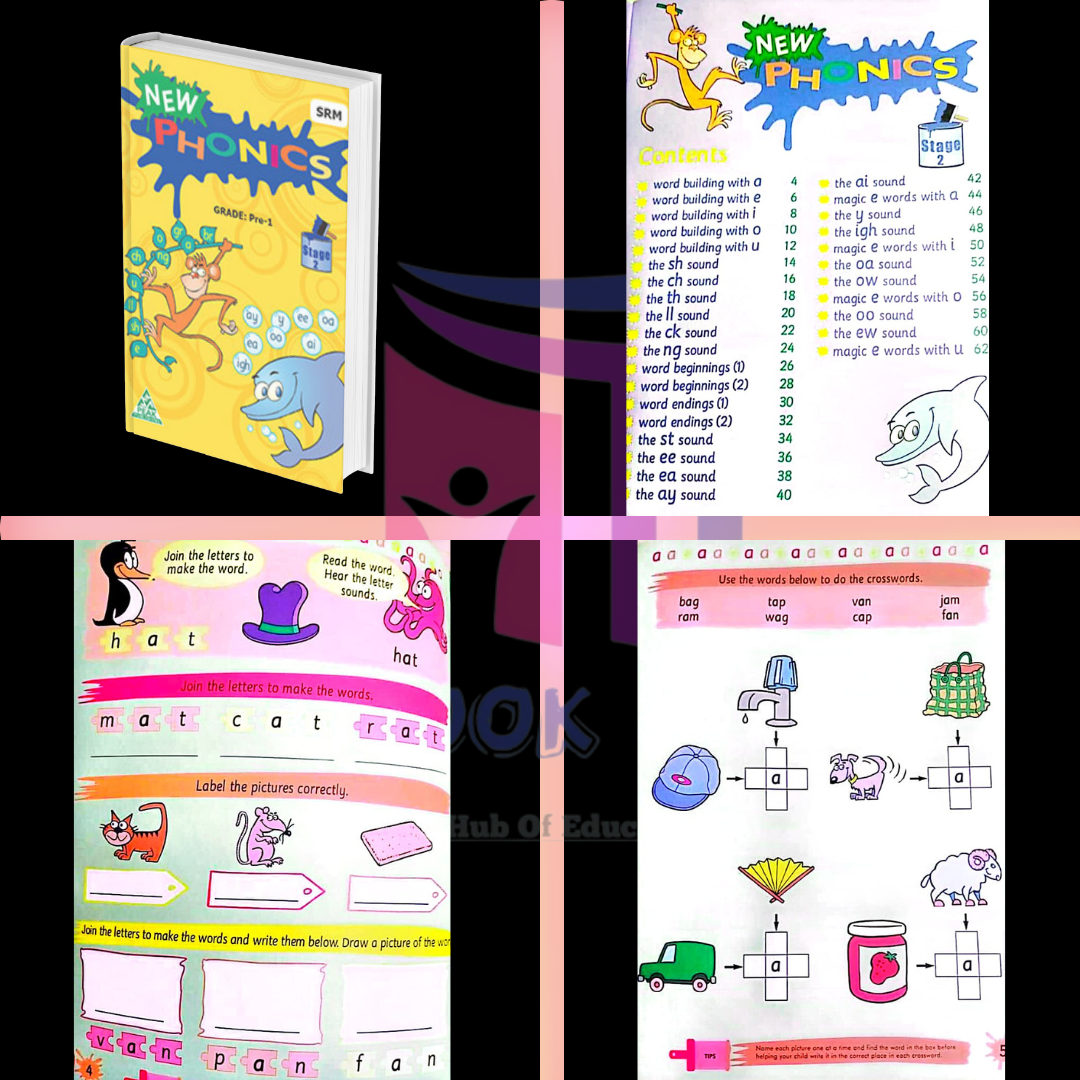 New Phonics Book 2 For Nursery