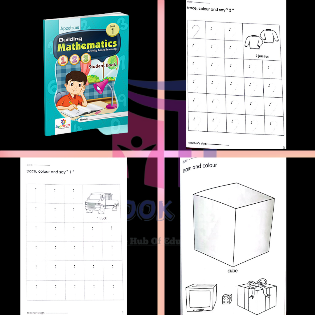 Building Mathematics Worksheet level 1 – BOOKONE.PK