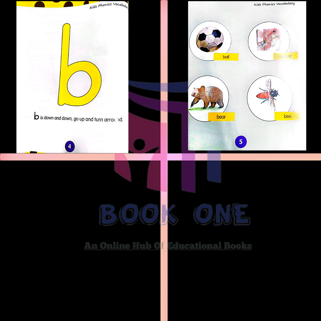 Kids Phonics Vocabulary Junior For Nursery