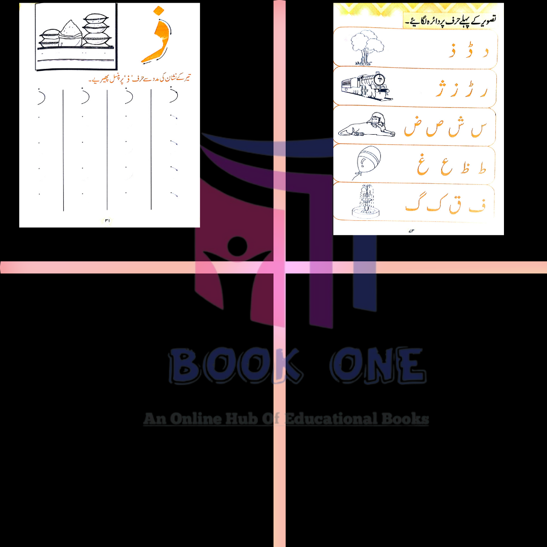 Huroof E Tahajji se Jumlon for Playgroup